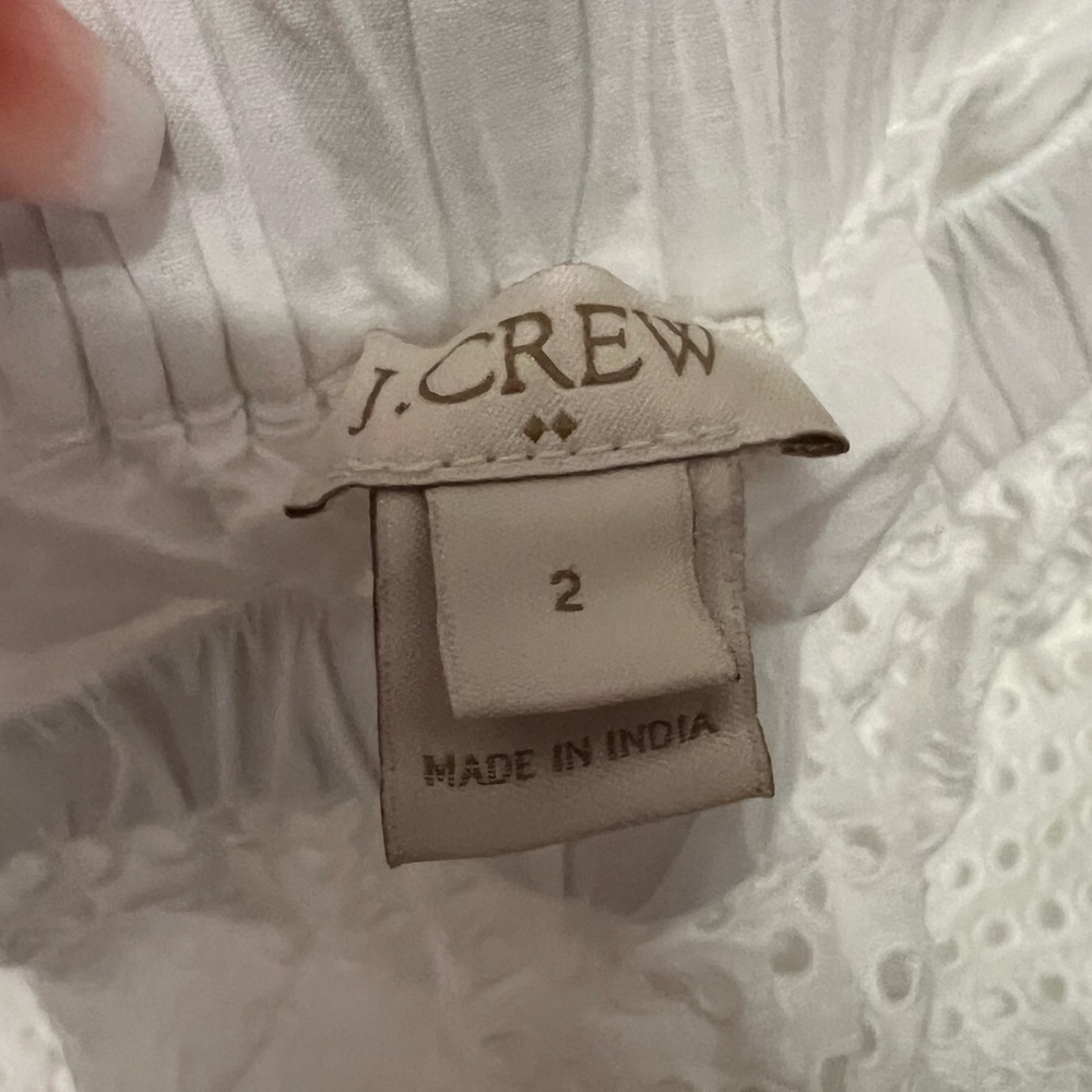 J. Crew Eyelet Skirt NWOT - Picture 4 of 5